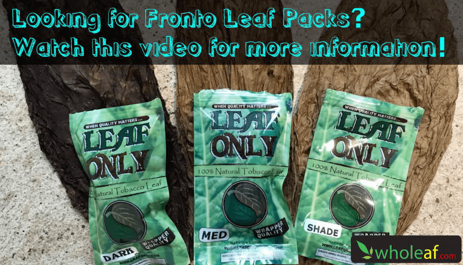 Fronto Leaf Packs For Your Store Shelves!